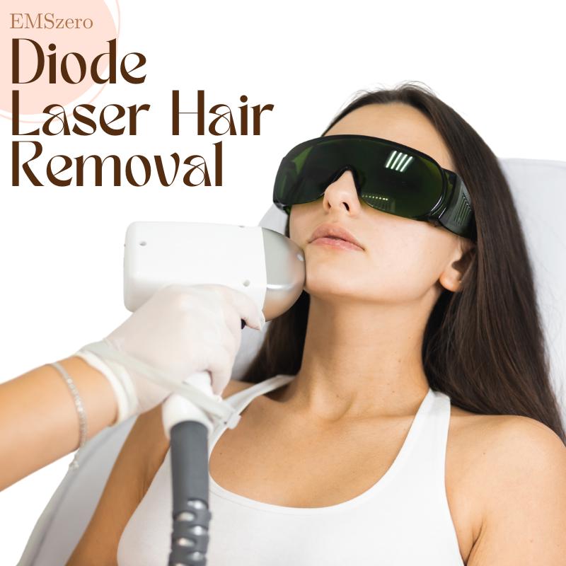 Diode Laser Hair Removal Painless Ice Titanium Alexandrit 755 808 1064NM