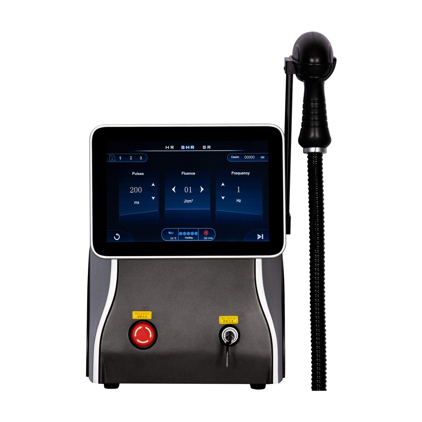 3 Wavelengths Diode Alexandrite Laser Hair Removal Machine