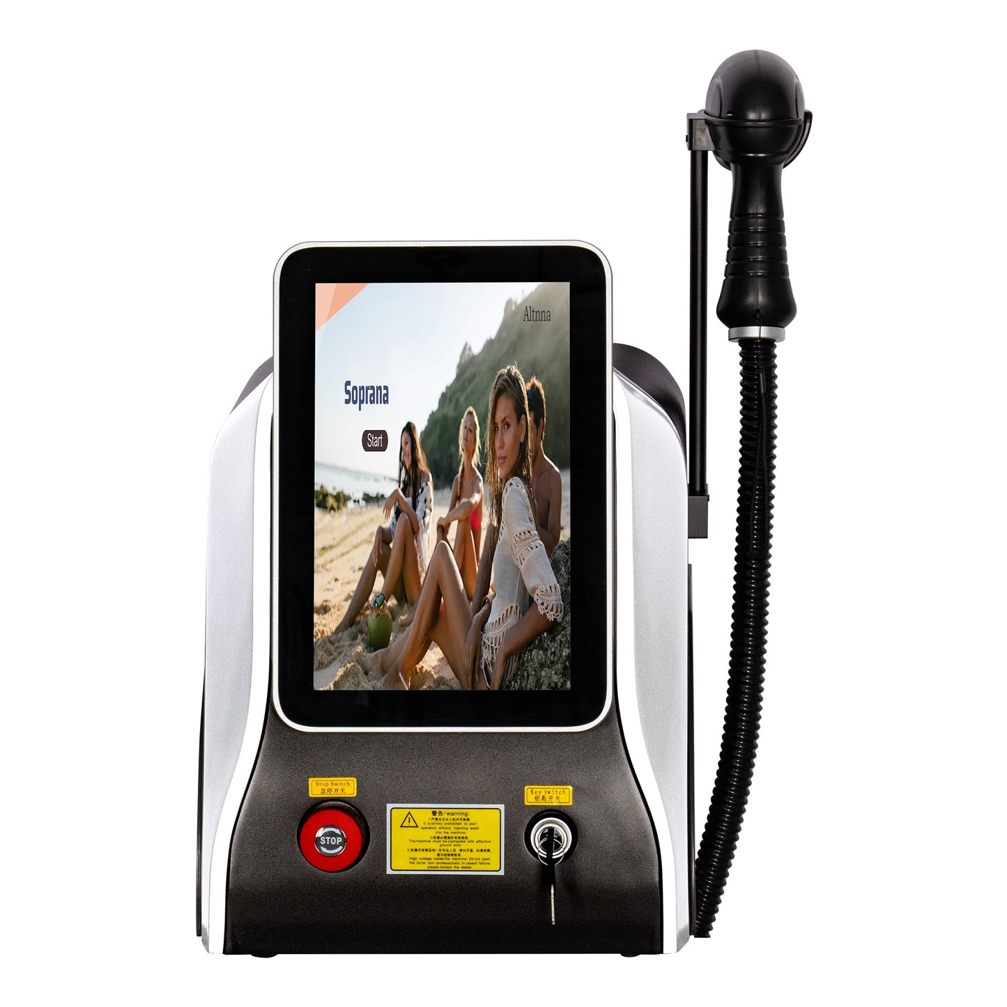 3 Wavelengths Diode Alexandrite Laser Hair Removal Machine