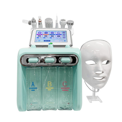 7-In-1 H₂O₂ Hydrogen Water Oxygen Small Bubble Facial Machine