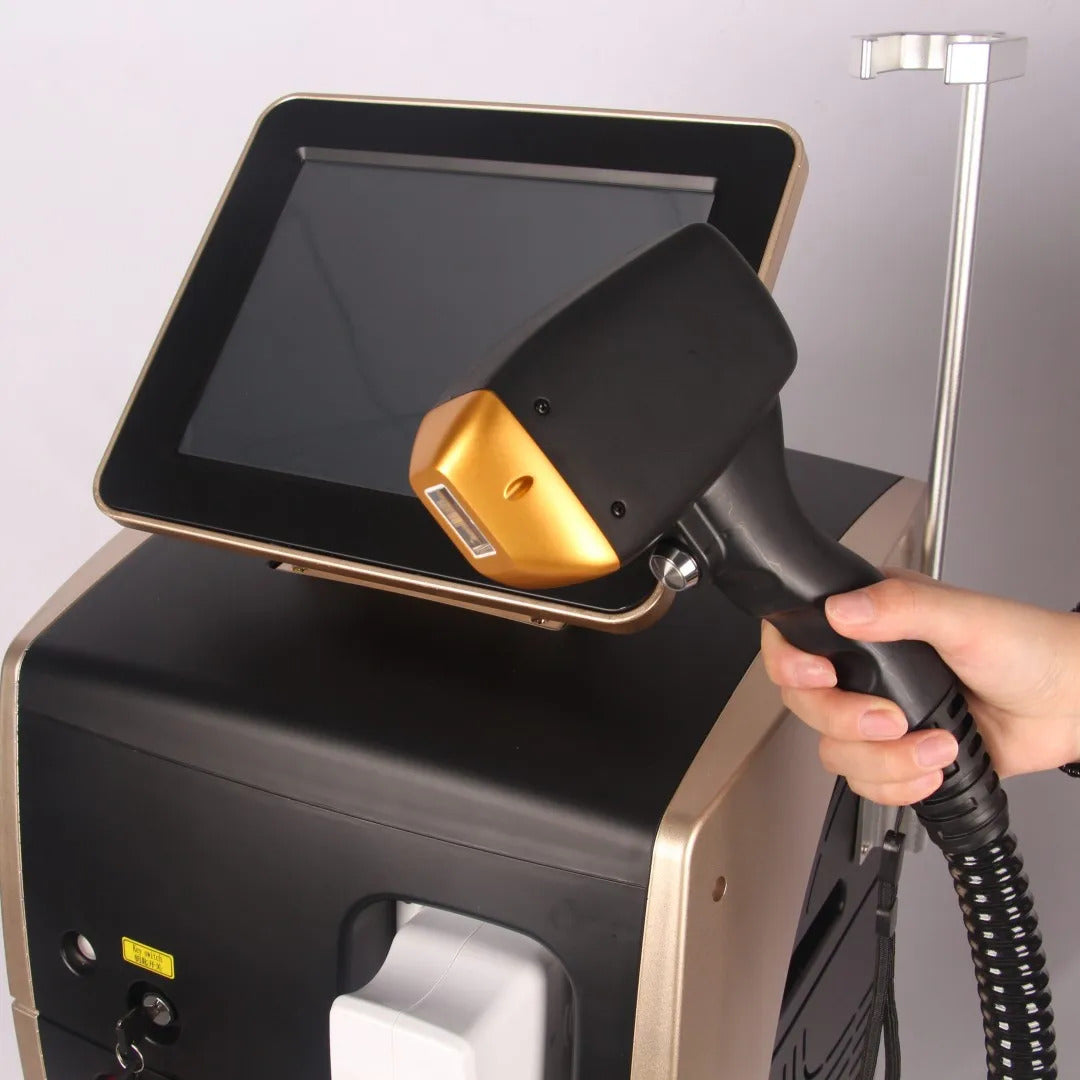 Macchina per la depilazione laser a diodi da tavolo (Champagne Gold limitata) 