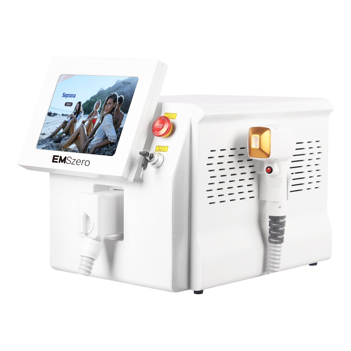 EMSzero 3 wavelengths Diode Laser Hair Removal Machine