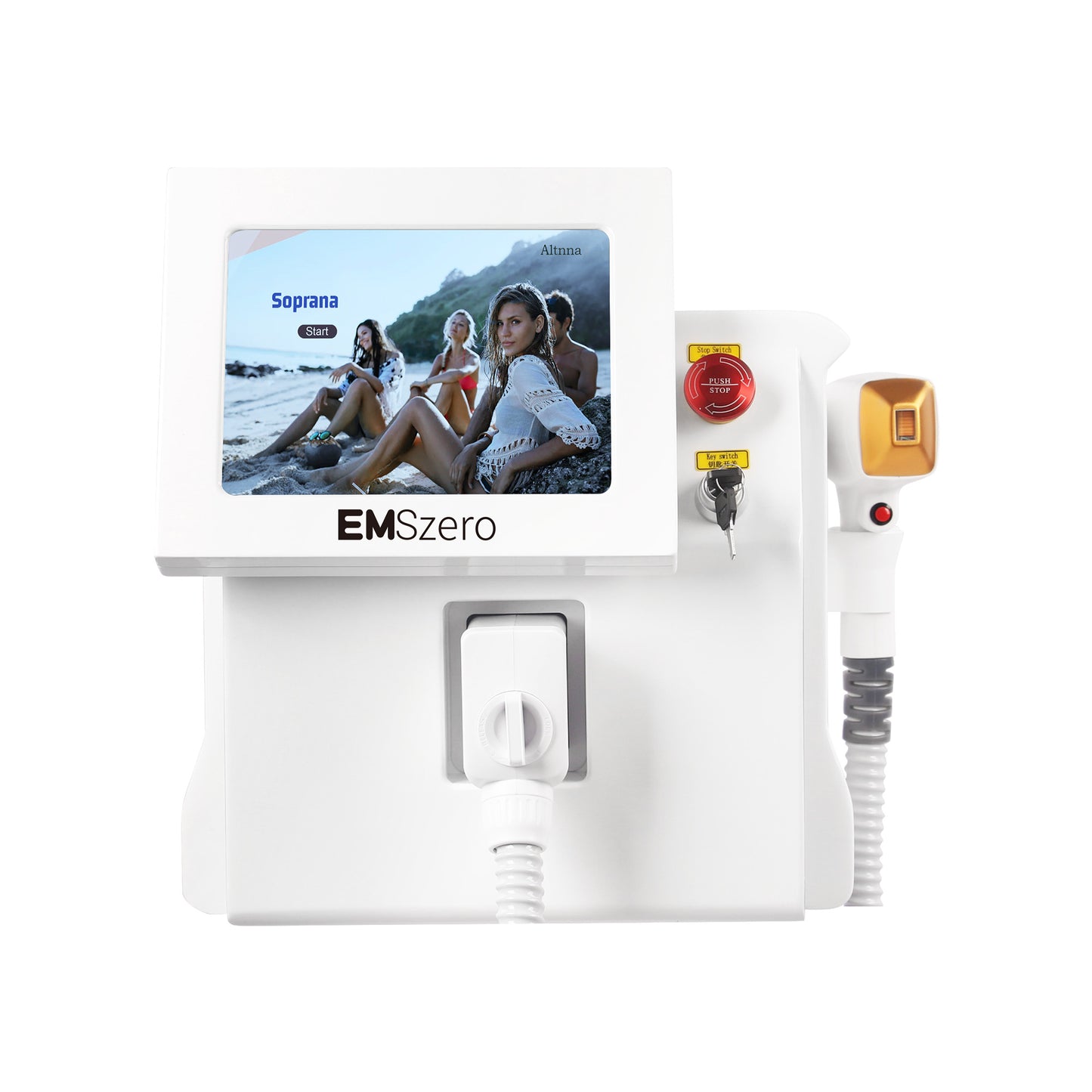 EMSzero 3 wavelengths Diode Laser Hair Removal Machine