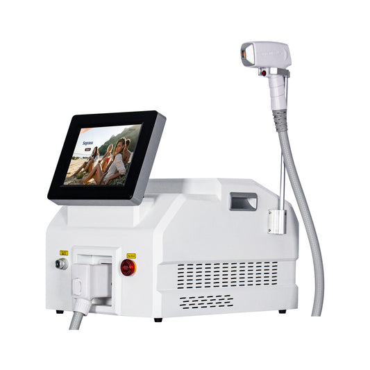 Ice Titanium Diode Laser Hair Removal System with LCD Display